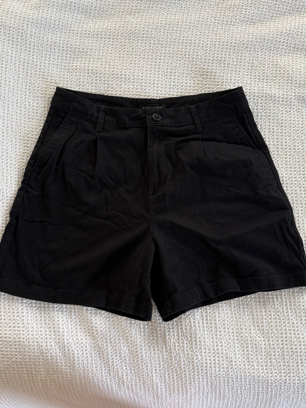 Banana Republic Black Women's Tailored Bermuda Shorts